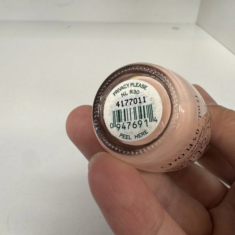 OPI NAIL LACQUER NL R30 Privacy Please 15mL / 0.5 oz New Without Box